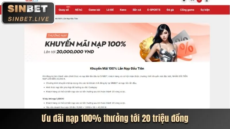 Ưu đãi chào mừng xoc88 Nổ Hũ